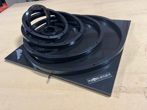 Jess Crow - Signature Series - Black HDPE Reusable Epoxy CIRCLE Form