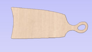 Charcuterie/Cutting Board, Downloadable File ONLY ( DXF, AI, SVG, ESP) Includes all four file types