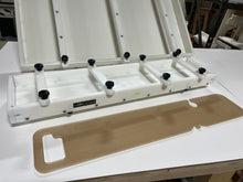 Load image into Gallery viewer, HDPE Reusable Epoxy Resin Form 42” x 9” x 2&quot; - Bath Caddy / Long Board mold
